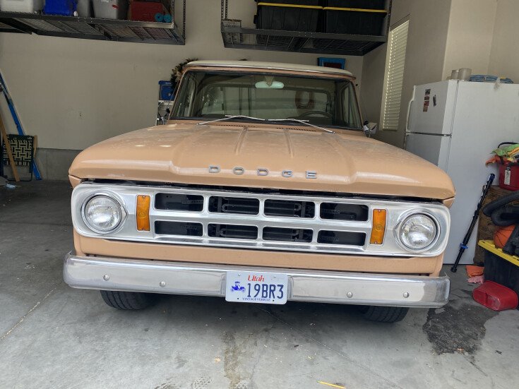 Thumbnail Photo undefined for 1968 Dodge D/W Truck 2WD Regular Cab D-200